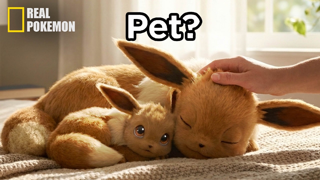 I Simulated Raising a Pet Eevee In Real Life | Realistic Pokémon Documentary