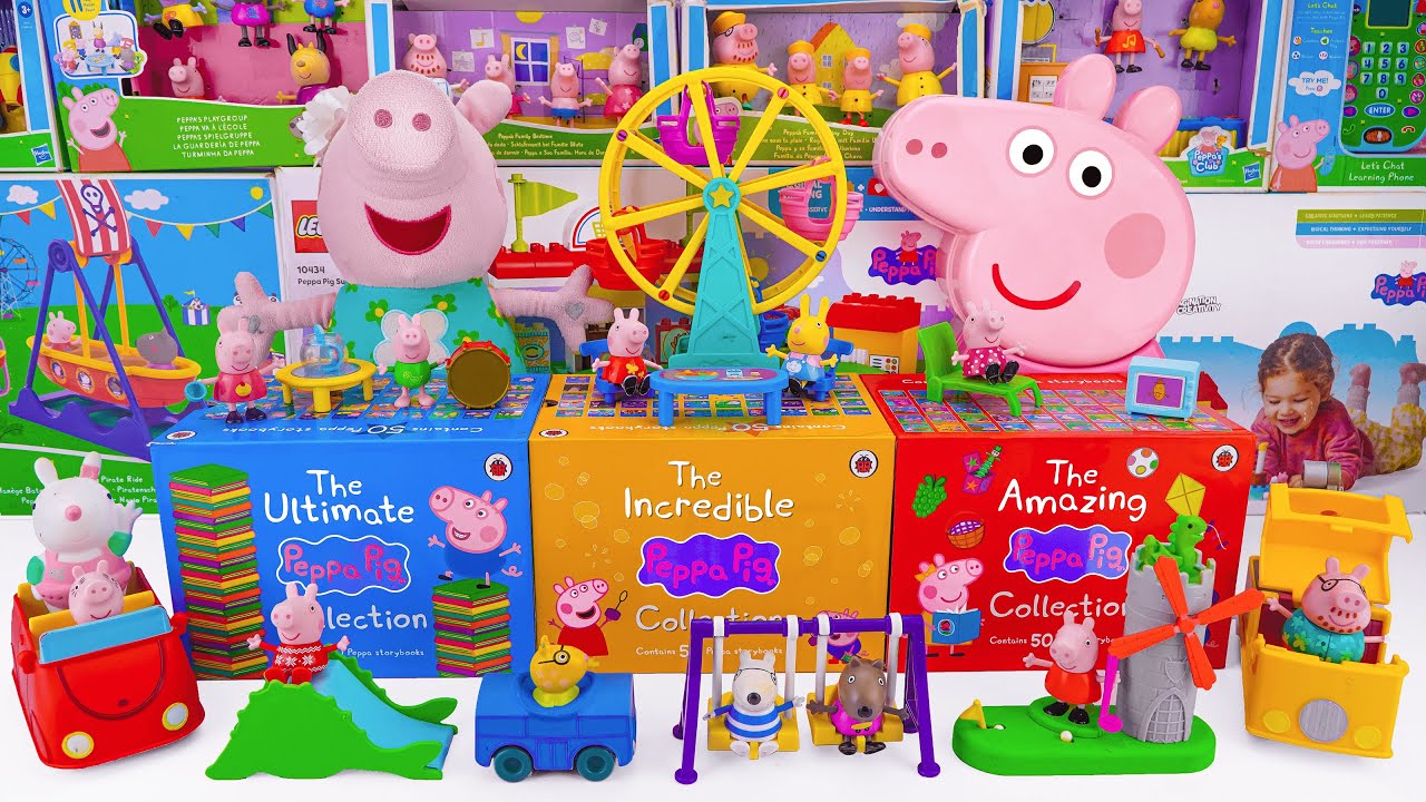 101 Minutes of Satisfying ASMR Unboxing | The Amazing Peppa Pig Collection Box Set