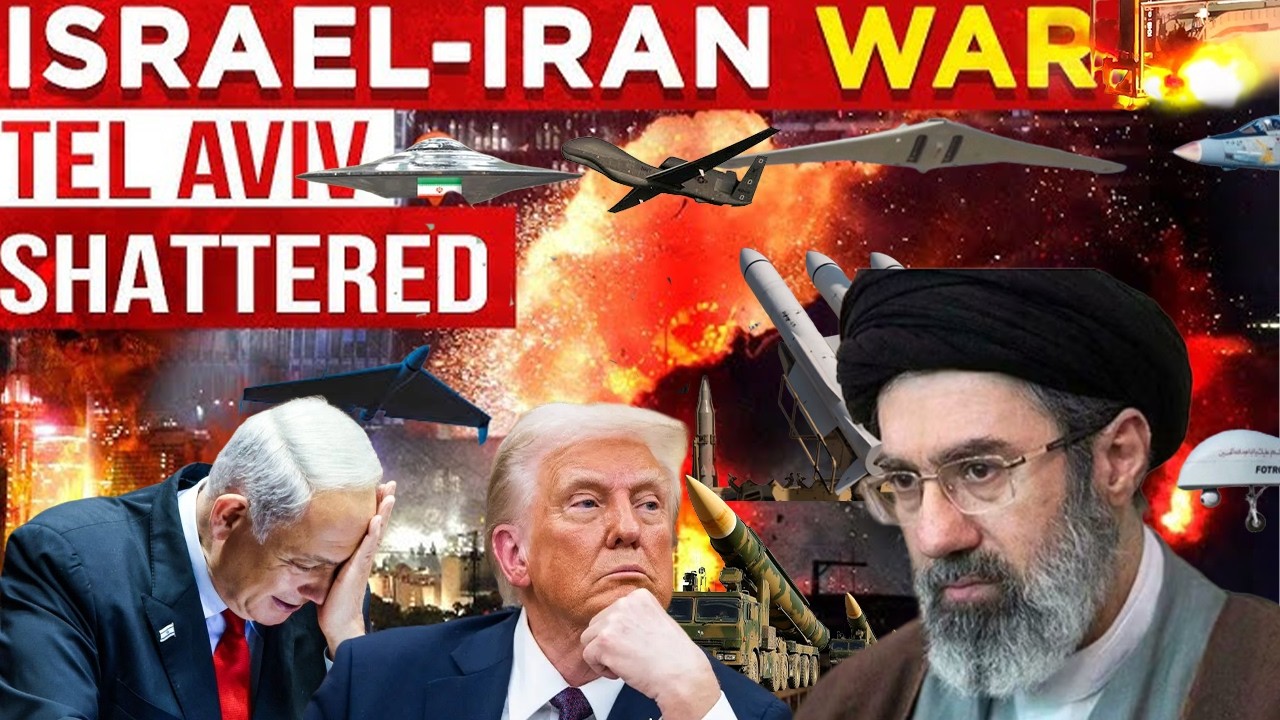 TEL AVIV YAKONGOTSE🔥MISSILE ZA IRAN ZIRI GUTURITSA IBIRINDIRO BYOSE BYA USA🔥IRAN YARAKAYE CYANE