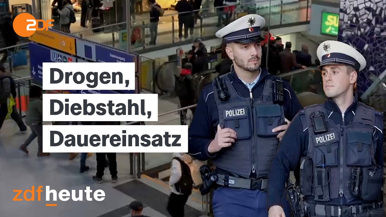 Drogen, Gewalt, Diebstahl - Auf Streife am Nürnberger Hauptbahnhof