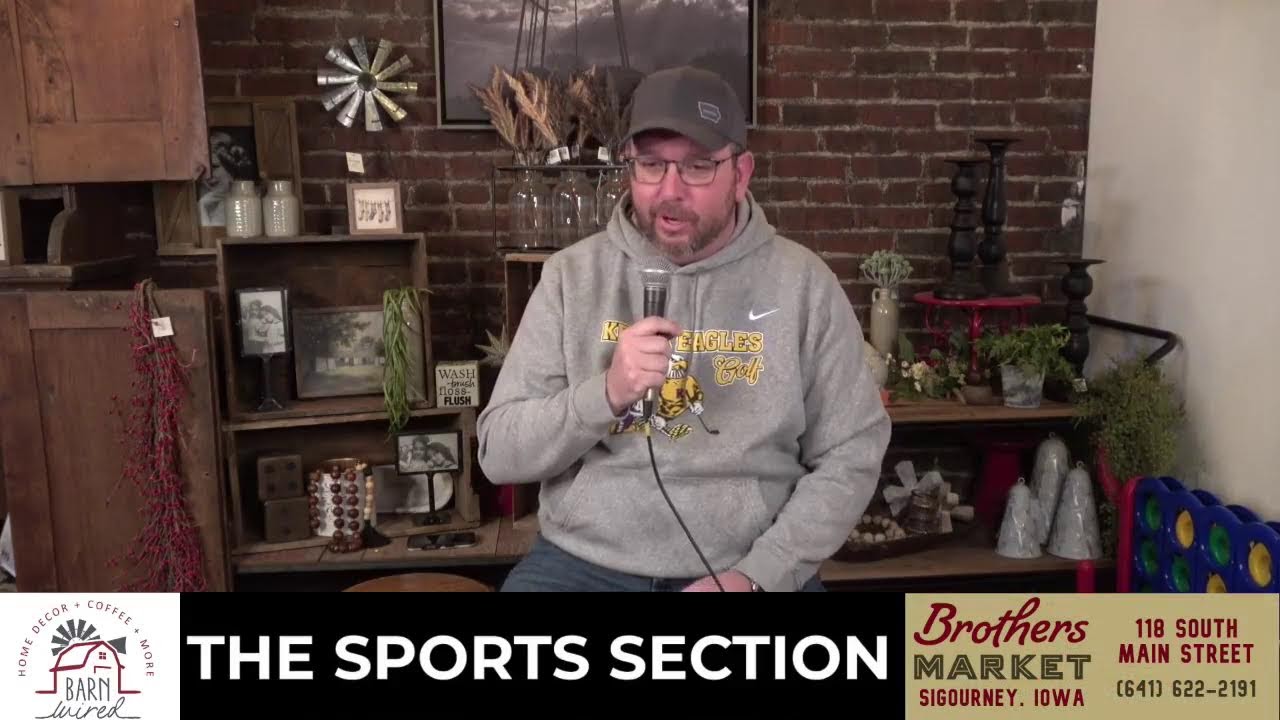 The Sports Section live from Barn Wired