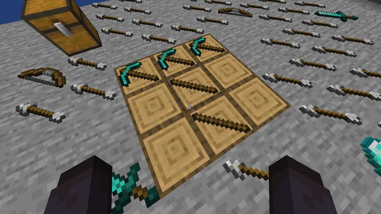 agora da pra craftar assim no Minecraft