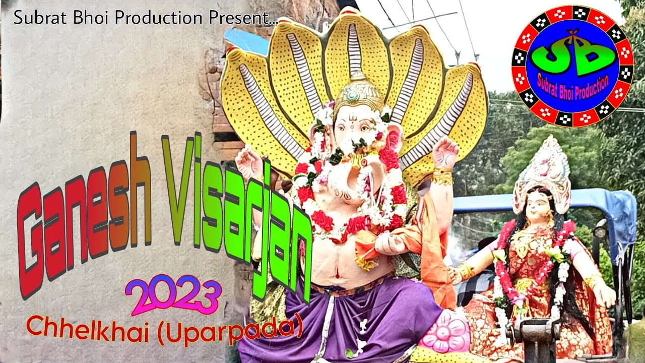 Ganesh Visarjan 2023 Chhelkhai (Uparpada), Agalpur raj, Balangir #Vighnaharta #Ganesh #sambalpuri