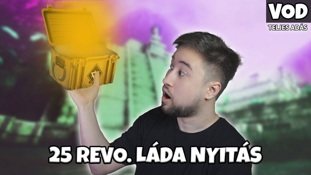 25 REVOLUTION LÁDA NYITÁS VÁGATLAN (2023.06.09.)