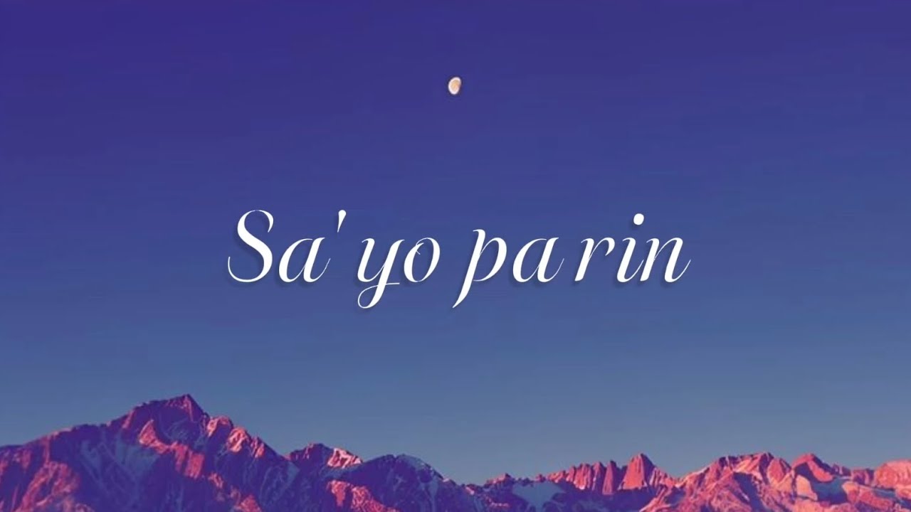 Sa'yo pa rin | Lyrics video