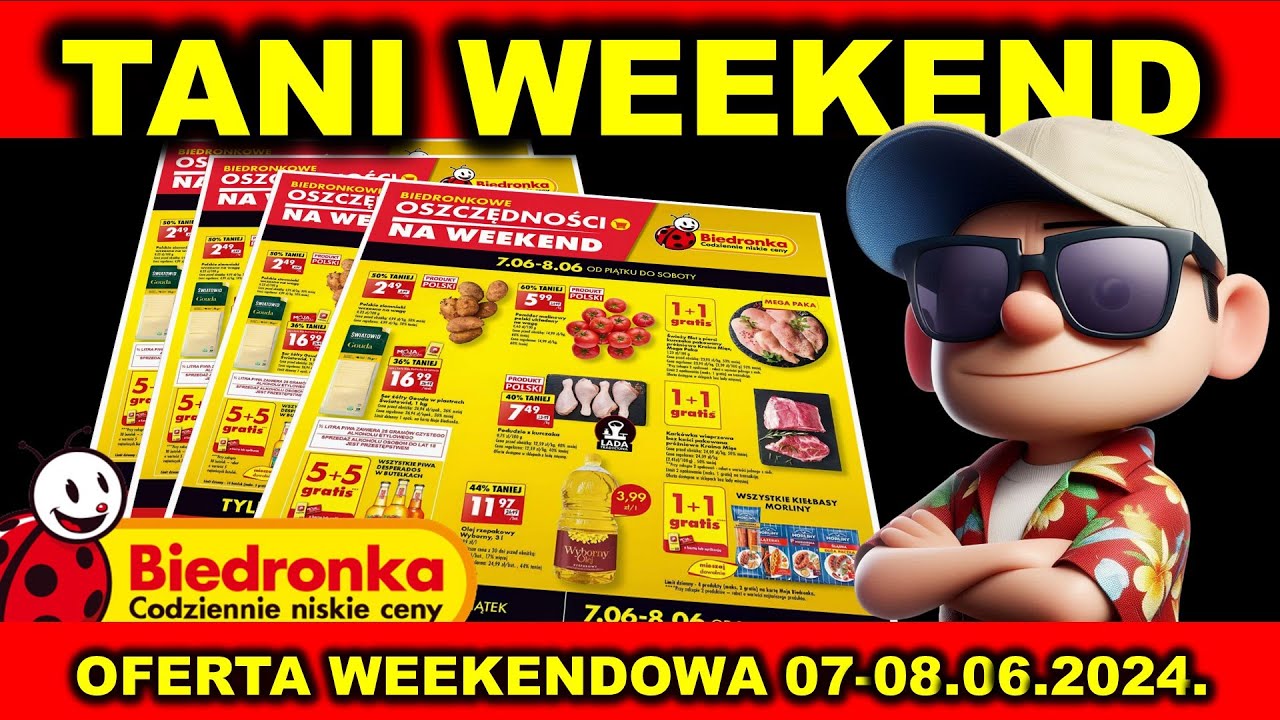 𝐁𝐈𝐄𝐃𝐑𝐎𝐍𝐊𝐀 🐞 🆆🅴🅴🅺🅴🅽🅳🅾🆆🅰 Czeka od 07.06.2024. | Jedzenie i Picie Tanio i Smacznie