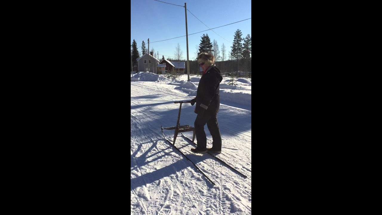 #vinterdag i #innansjön #villainsikt med #sparkåkning #sol #tystnad