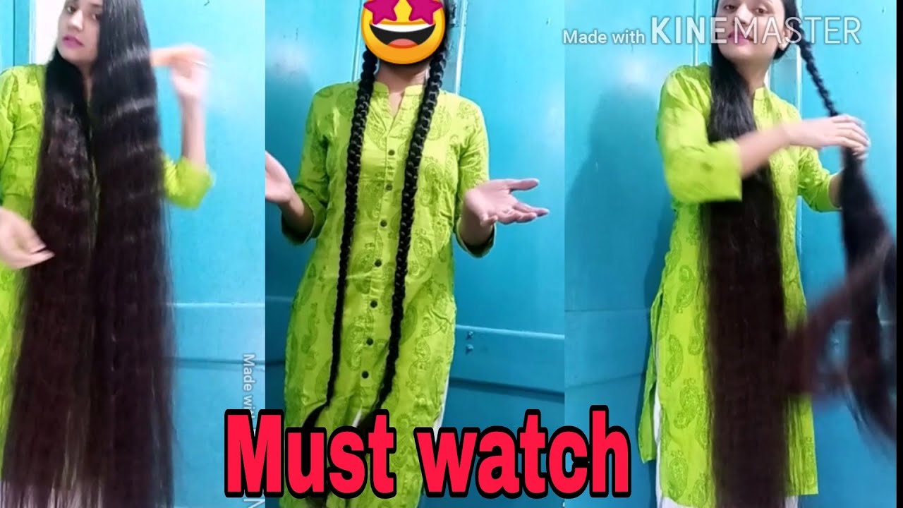 Two braid challenge video/how to make twin braid of long hair/लंबे बालों की दो चोटी कैसे बनाए