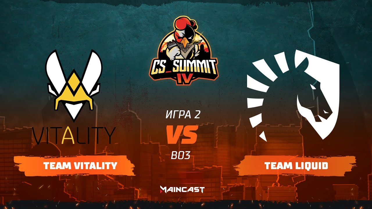 Team Liquid vs Team Vitality [Map 2, Overpass] (Best of 3) | cs_summit 4