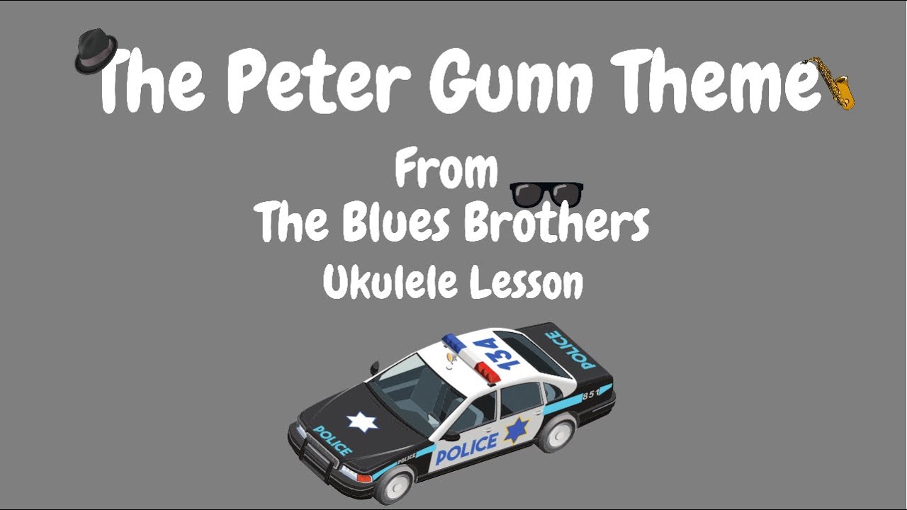 The Blues Brothers - The Peter Gunn Theme | Easy Ukulele Tutorial
