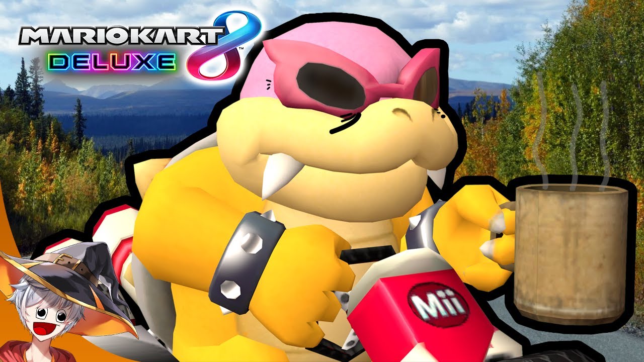 I OVERSLEPT, BUT I MADE IT | Mario Kart 8 Deluxe