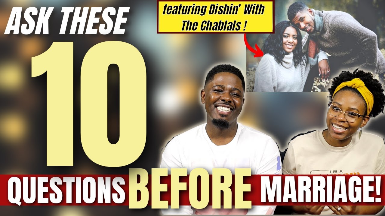 10 Questions to Ask Before Marriage| Christian Couple