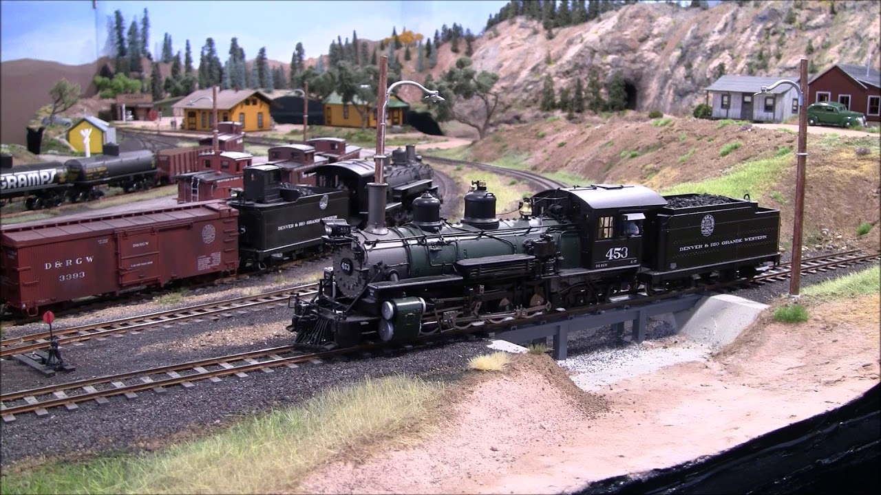 On3 model railroad