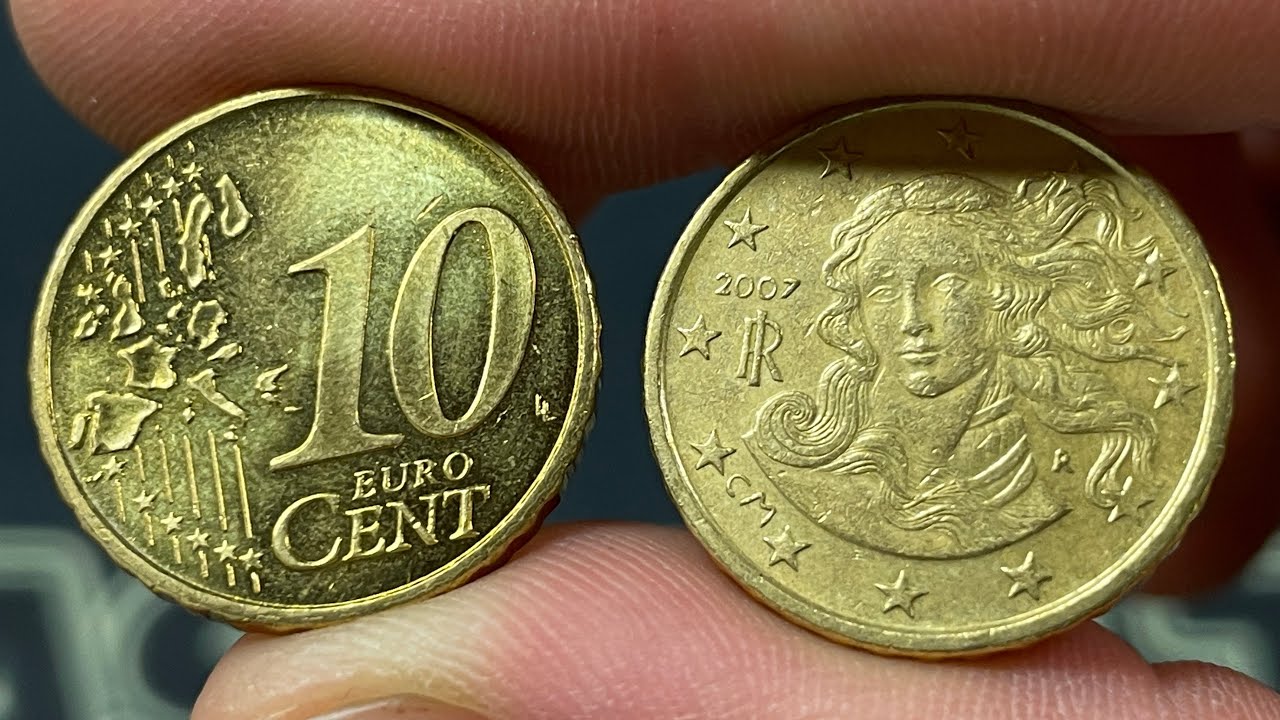 2007 Italy 10 Euro Cent Coin &bull;&nbsp;Values, Information, Mintage, History, and More