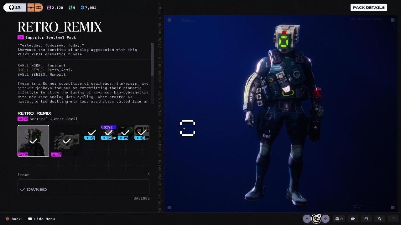 RETRO_REMIX - Sentinel Pack Gameplay