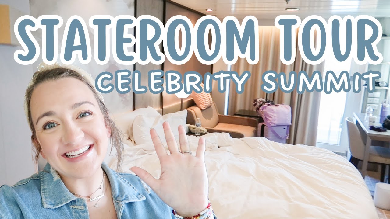 CELEBRITY SUMMIT STATEROOM TOUR | Veranda Concierge Class Room Tour