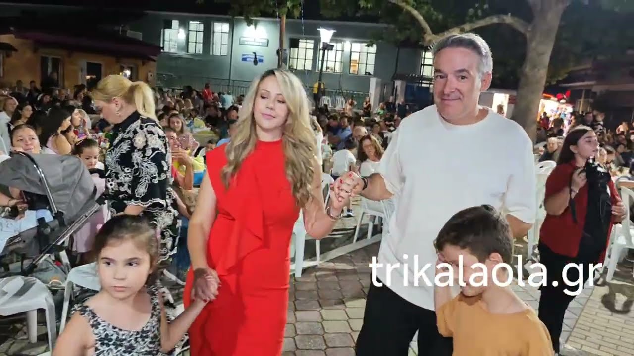 Κρήνη Τρικάλων 13o Ετήσιο Αντάμωμα παραδοσιακό γλέντι χορός δημοτική βραδιά μέρος 2ο Σάββα 9-8-2025