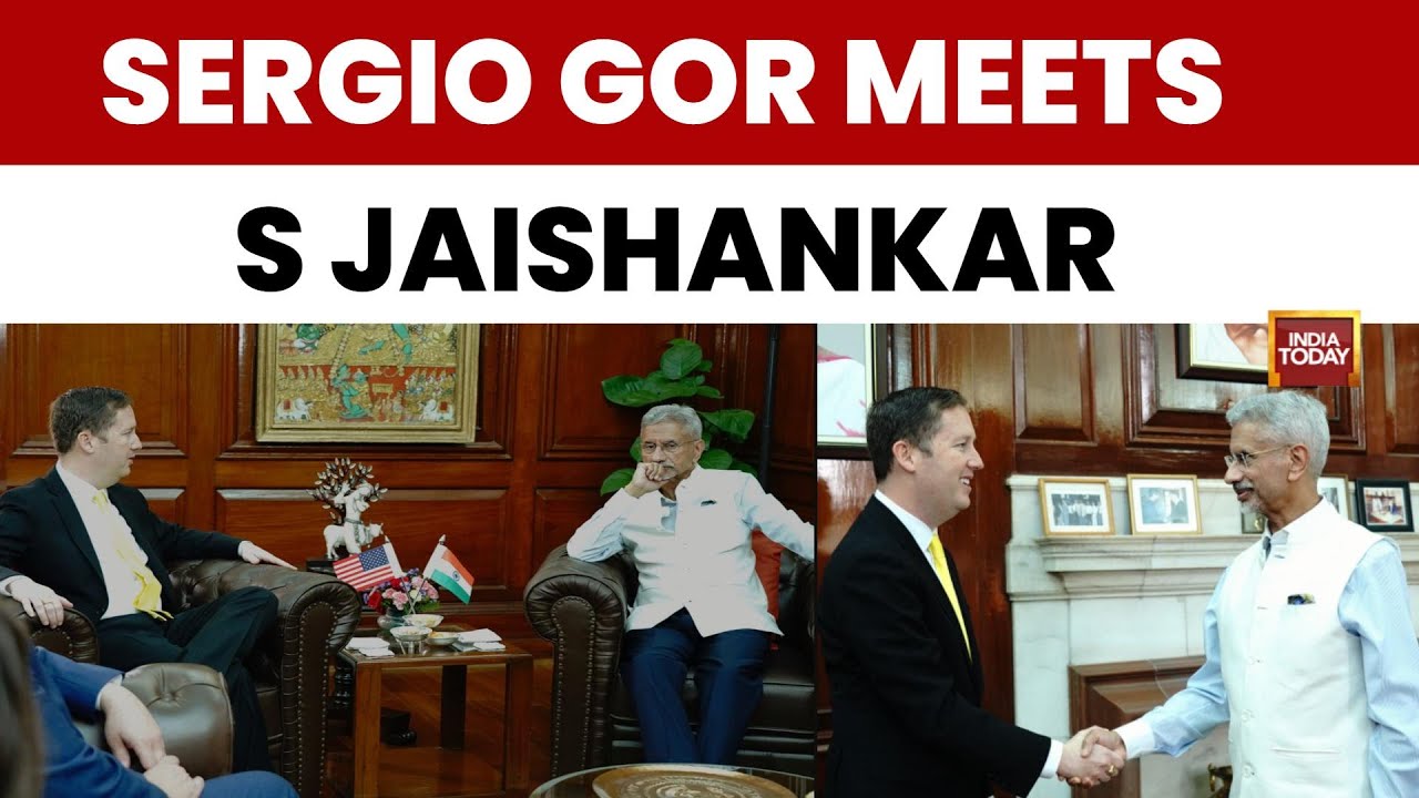 EAM Jaishankar Meets US Ambassador Designate Sergio Gor In New Delhi | India Today