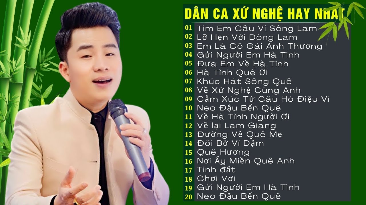 Tìm Em Câu Ví Sông Lam - THANH TÀI 🎵 20 Ca Khúc Dân Ca Xứ Nghệ Được Khán Giả Bình Chọn Hay Nhất 2024