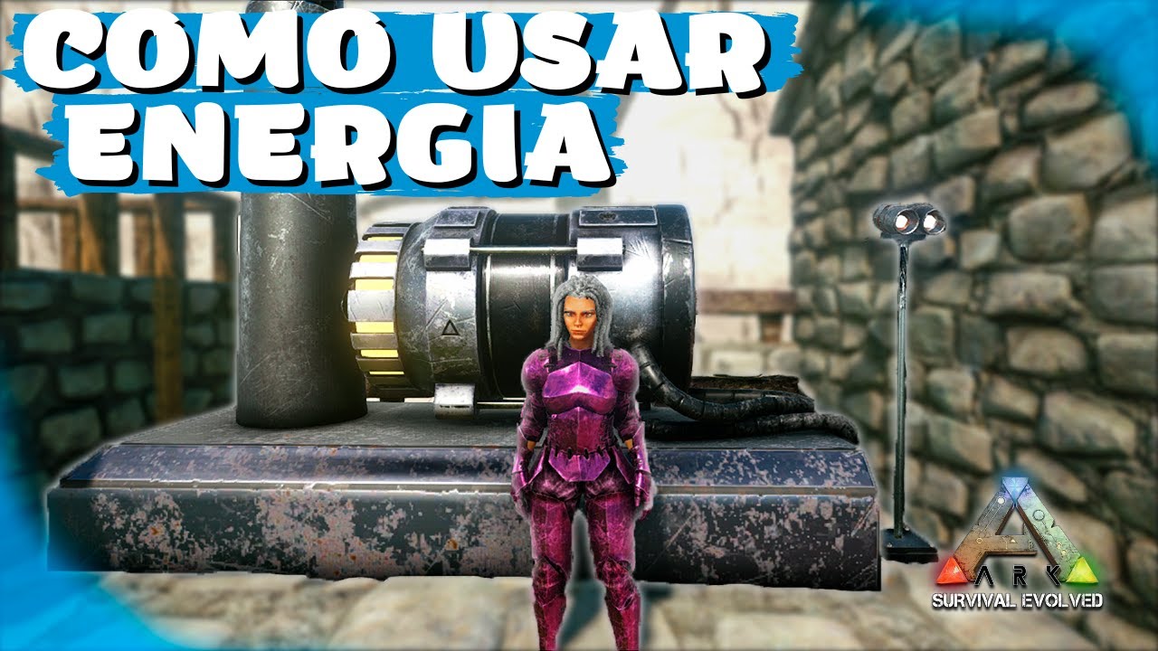 COMO USAR ELETRICIDADE no ARK SURVIVLA EVOLVED