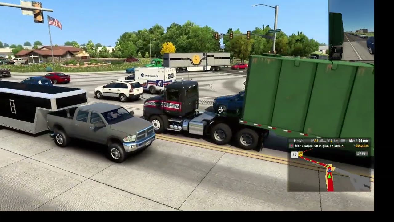 American Truck Simulator 1.44 - GAMEPLAY