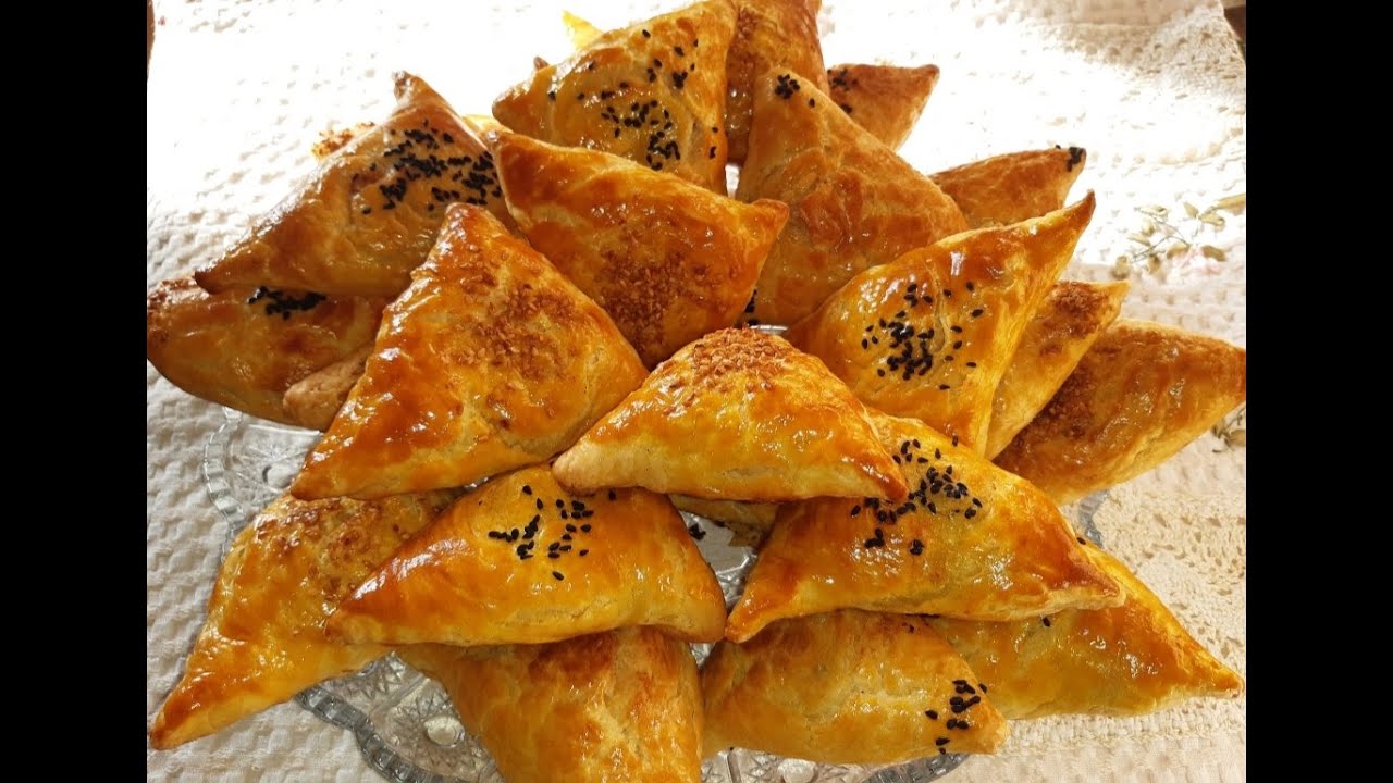 Ətli SAMSA. Çıtır-çıtır Samsanın hazırlanması.