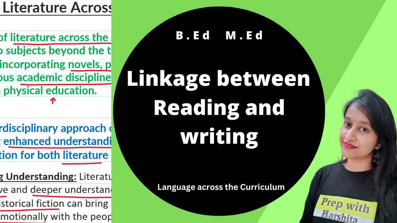 Linkage between Reading and Writing | Language Across the Curriculum