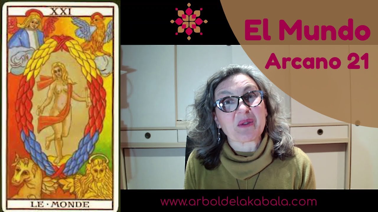 El Mundo Tarot Arcano 21 arbol kabala