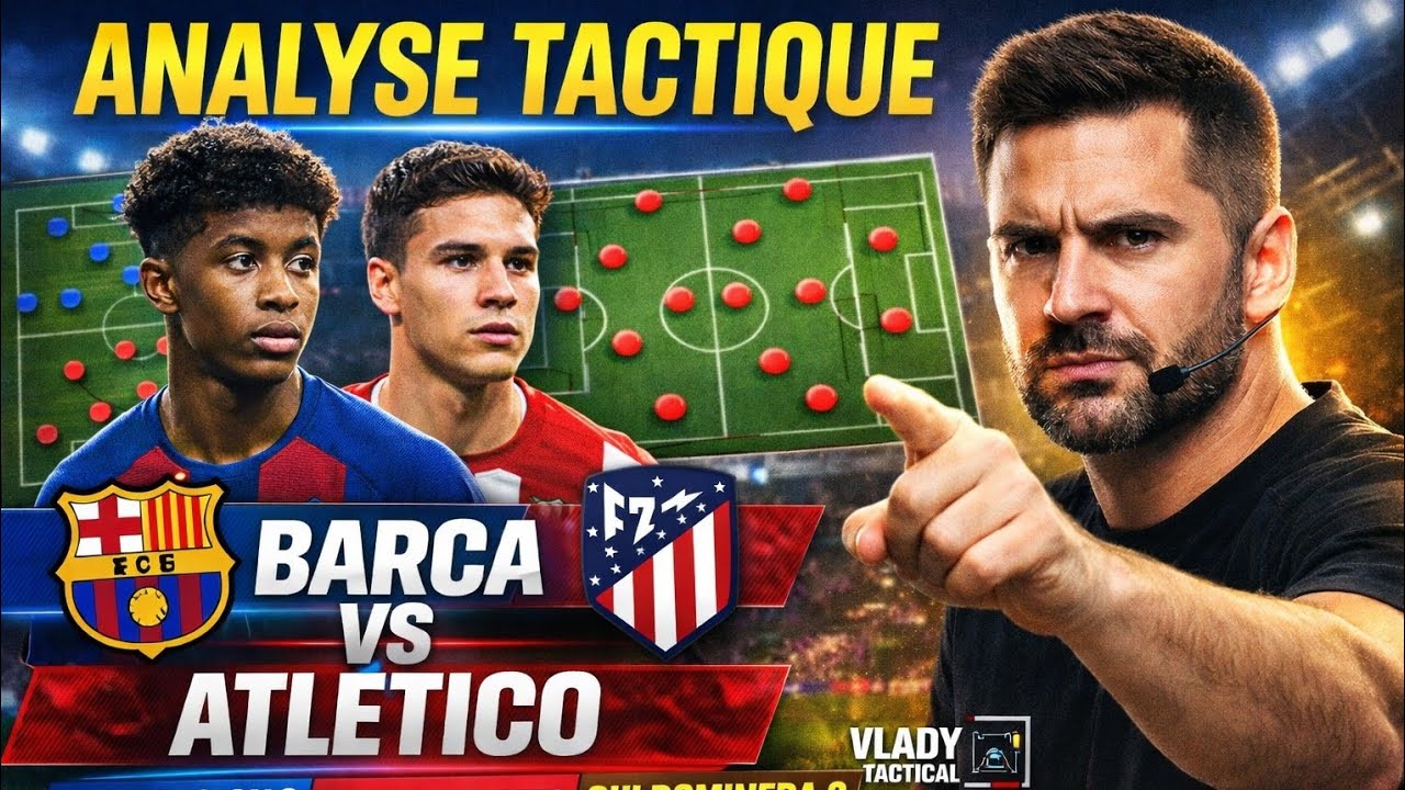 Atlético Madrid vs FC Barcelona | Analyse Tactique