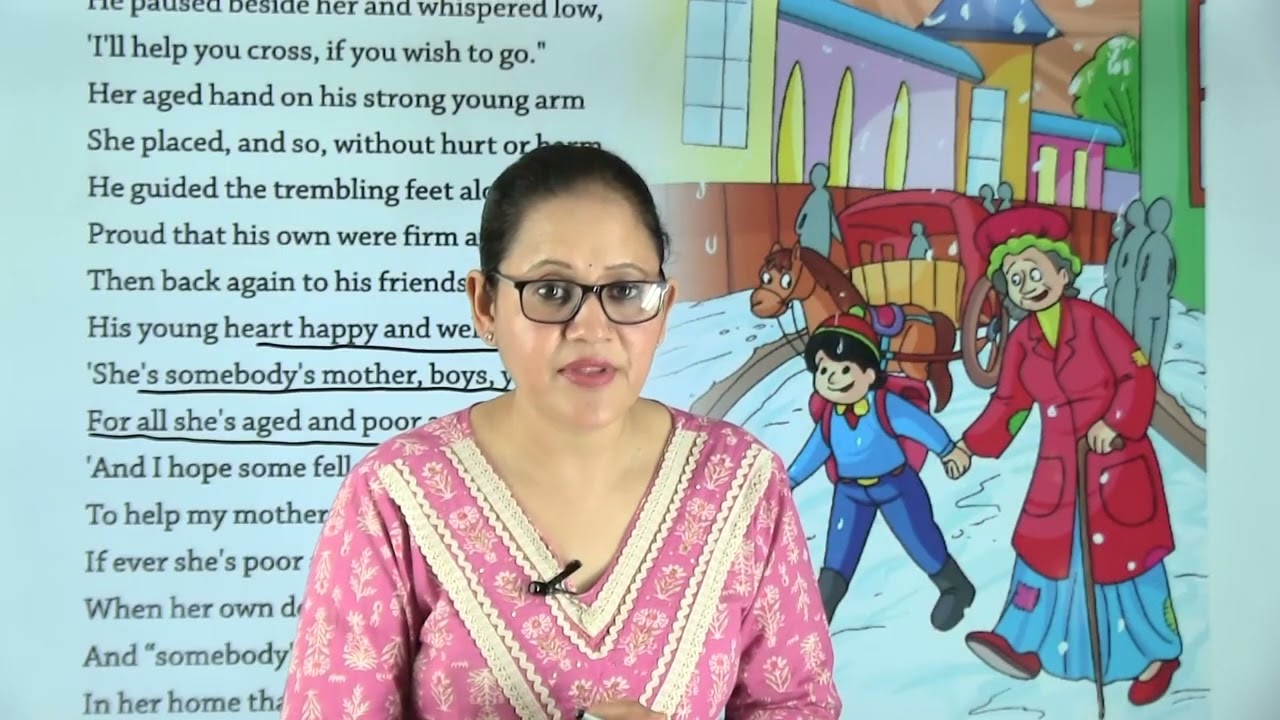 Ch 6 | Somebody's Mother | My English Reader | Class 07 | Growing Mind | For children