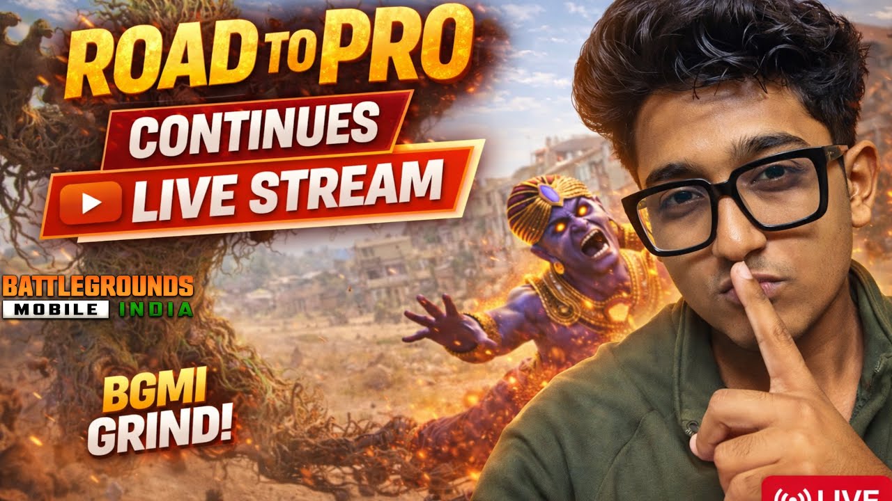 ROAD TO PRO SERIES FINALLY ON LIVE STREAM 1v4 on live💀