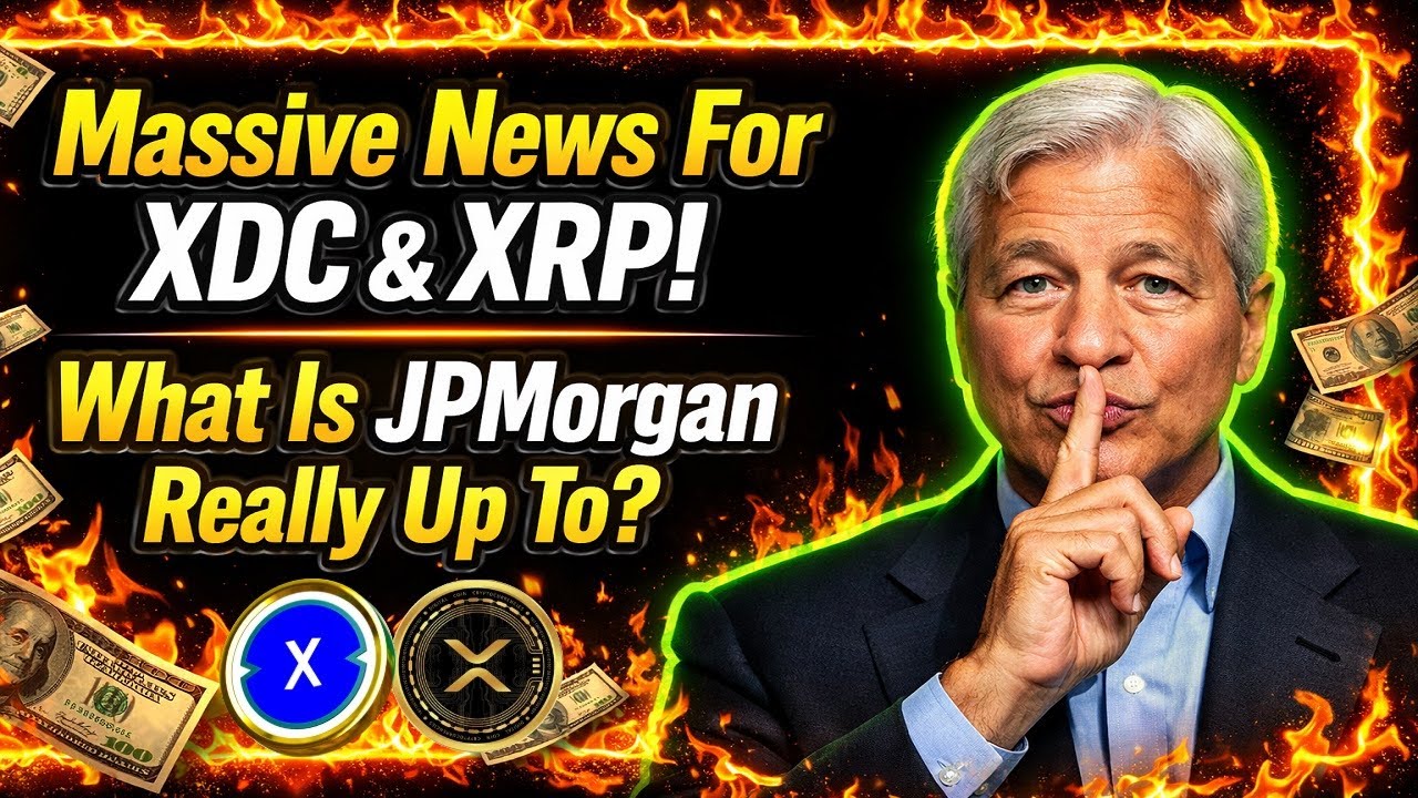 Сенсационные новости для XDC и XRP! Чем же на самом деле занимается JPMorgan?
