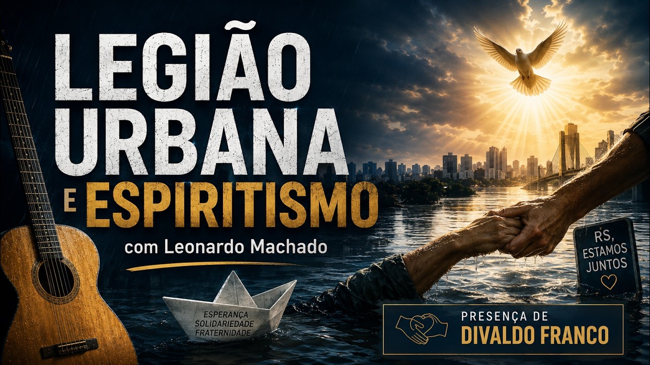 Esperança, Legião Urbana (Renato Russo) e Espiritismo - Leonardo Machado -Palestra Espírita