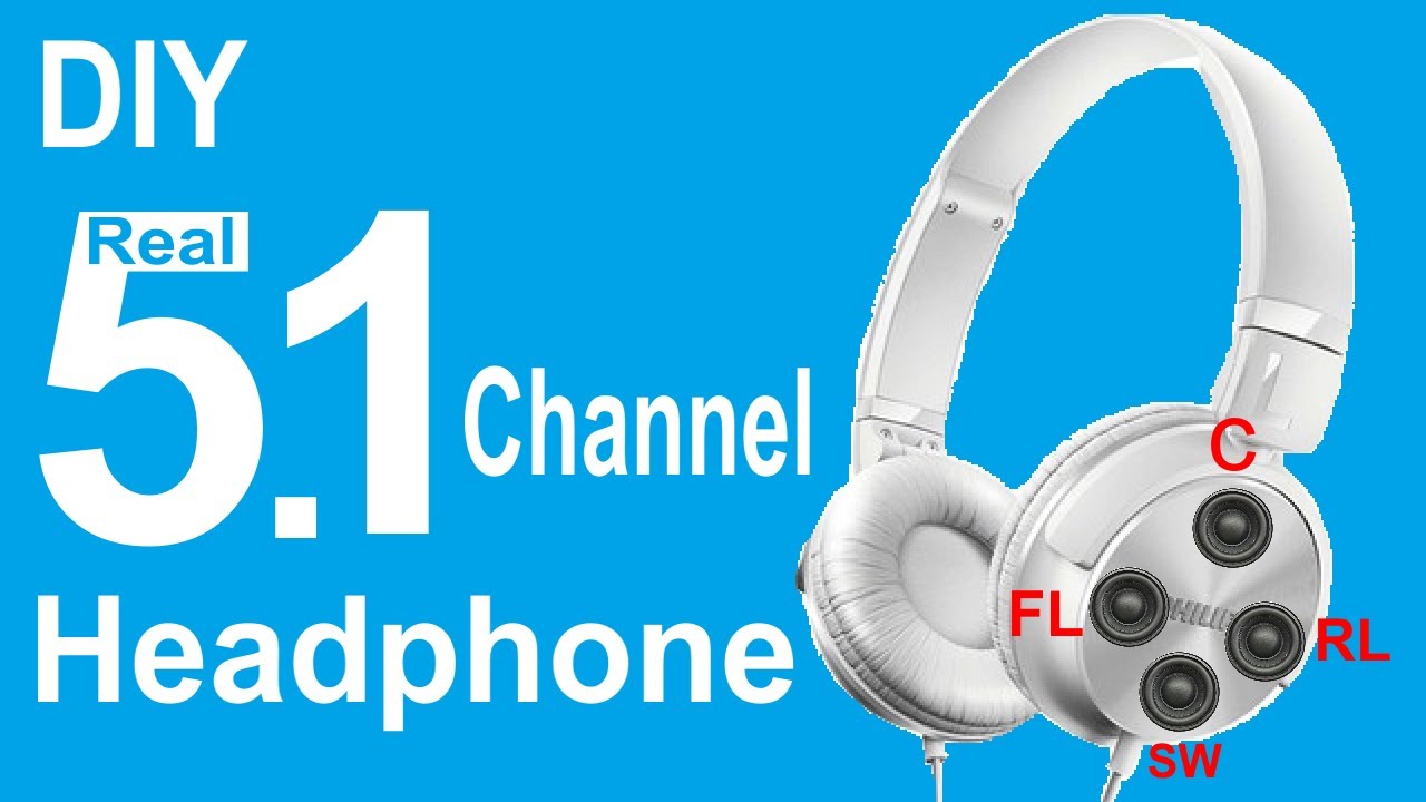 DIY  Real 5.1 Channel Headphone / Donanımsal 5.1 Kulaklık Yapımı