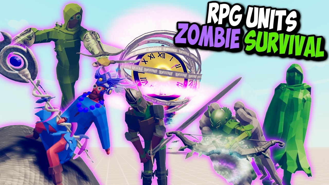 RPG TABS Units Zombie Survival Wave Mode - TABS MODS GAMEPLAY