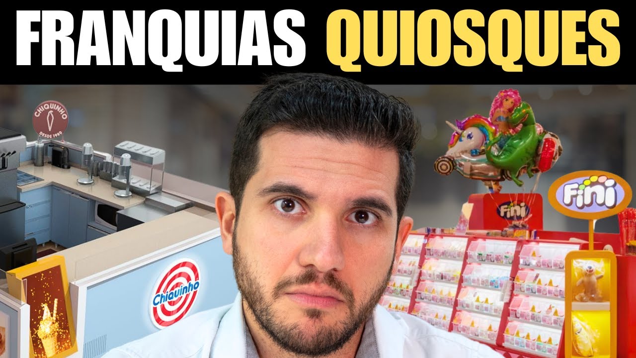 💰5 Franquias Lucrativas de Quiosques para Ganhar Dinheiro em 2025