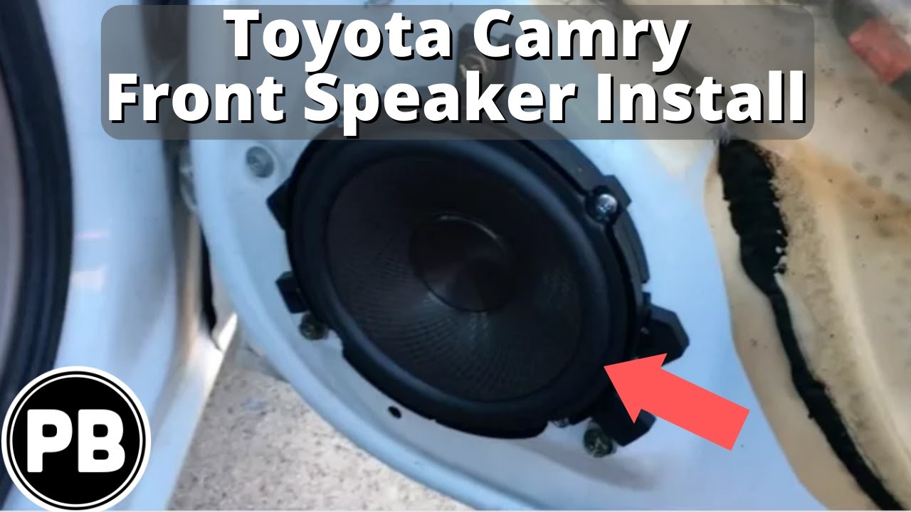 1997 - 2001 Toyota Camry Front Speaker Install