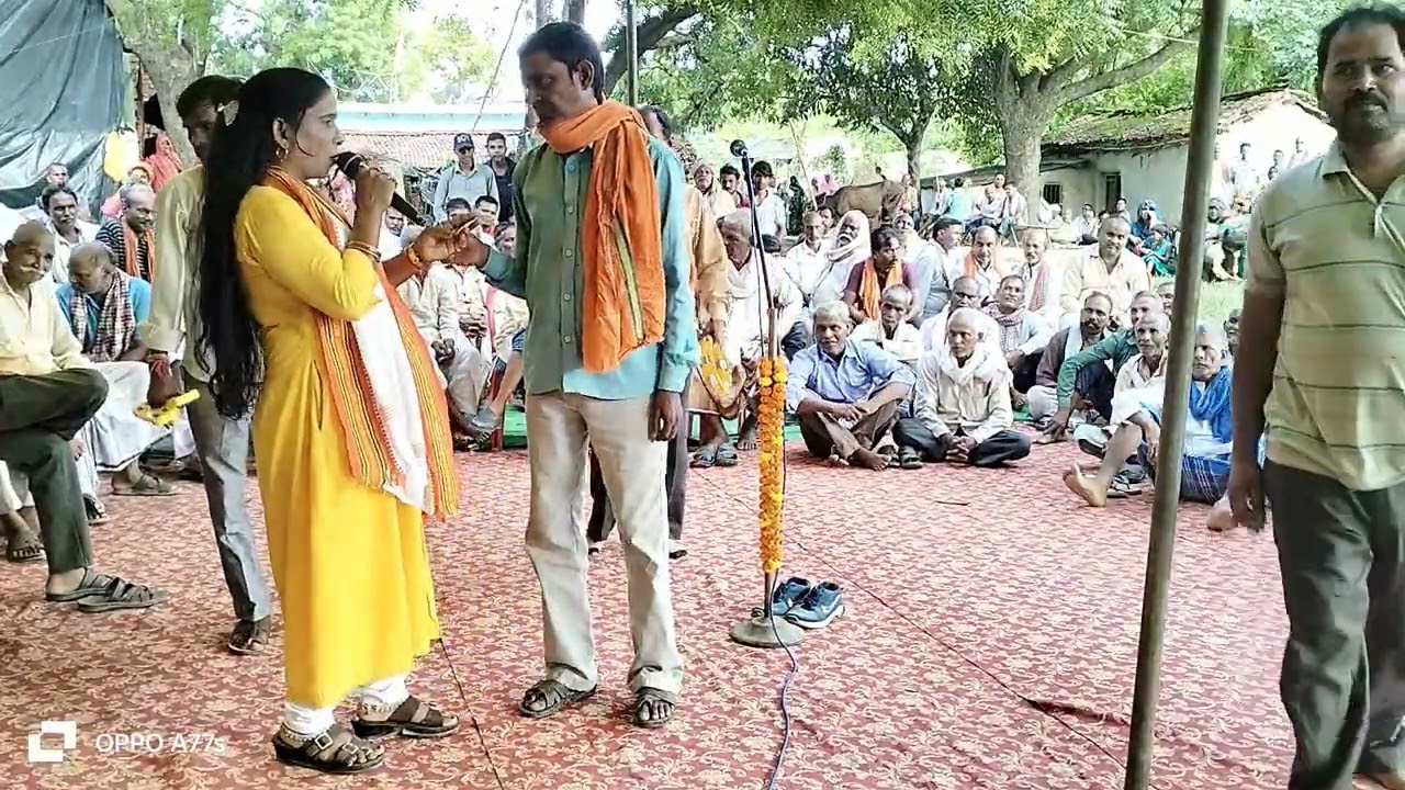 कजरी मुकाबला गायिका सरस्वती सरगम और रमेश भंवरा के बीच
