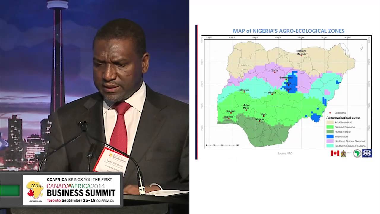Mr. Dangote addresses agriculture investment potential in Africa