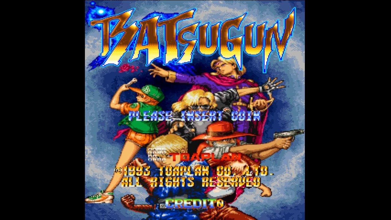 Batsugun 1993 Toaplan Mame Retro Arcade Games