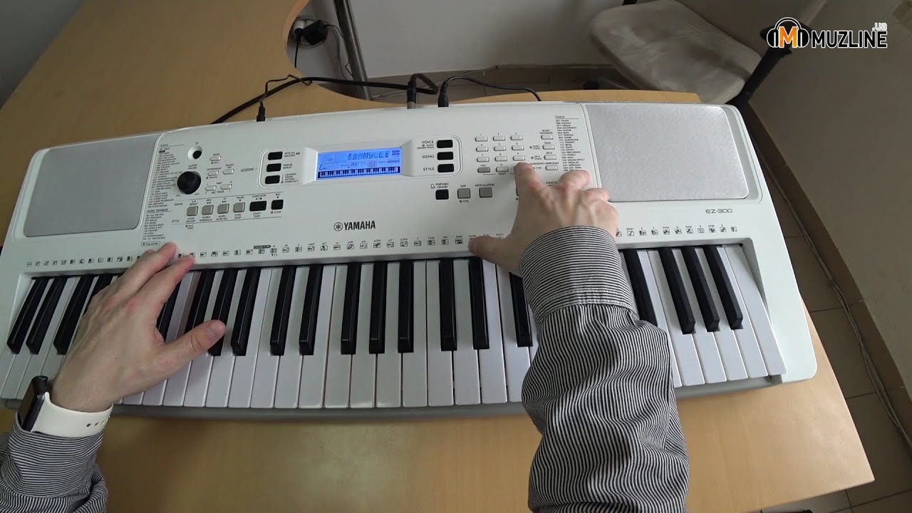 Синтезатор YAMAHA EZ-300 Обзор/Демонстрация/Распаковка/Overview/Demonstration/Unpacking