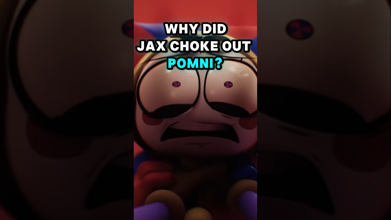Why Did Jax CHOKE Pomni In The Amazing Digital Circus Episode 9? #theamazingdigitalcircus #episode9