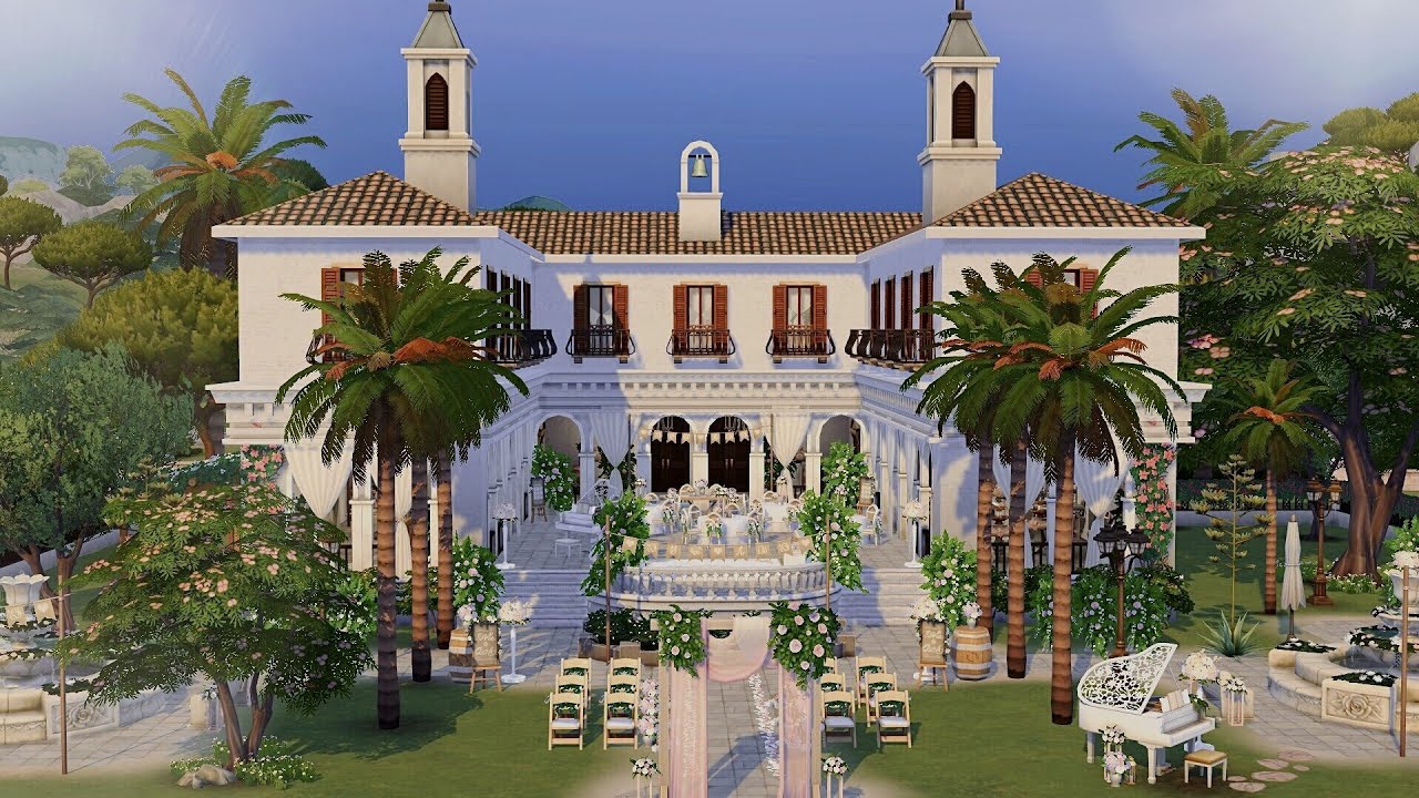 Luxury Wedding • The Sims 4 • No CC | Speed Build