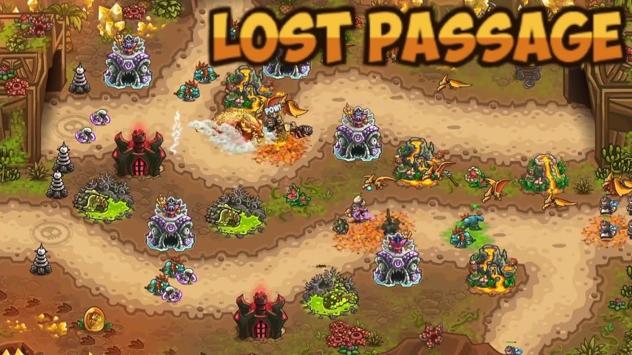 Kingdom Rush Vengeance - Lost Passage - Veteran