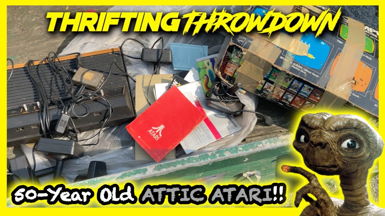 Находка на распродаже 50-летней ATTI ATARI! || Охота за секонд-хендом