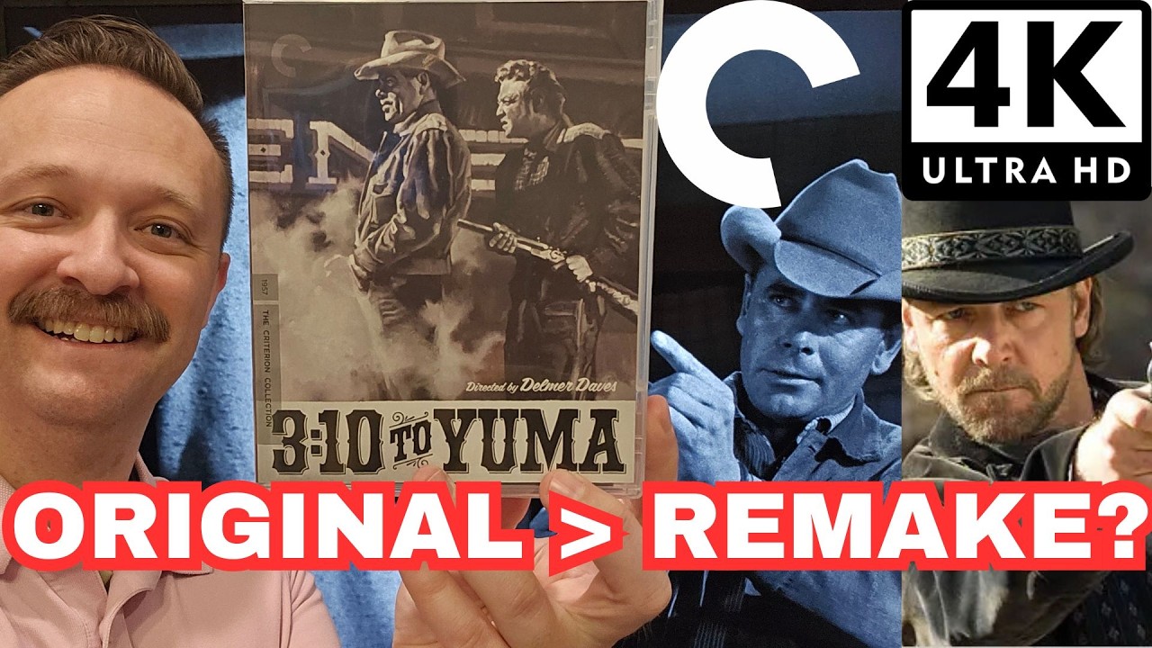 Обзор фильма &laquo;3:10 до Юмы&raquo; в формате 4K &mdash; ЗНАЧИТЕЛЬНОЕ улучшение для лучшего фильма о папе.