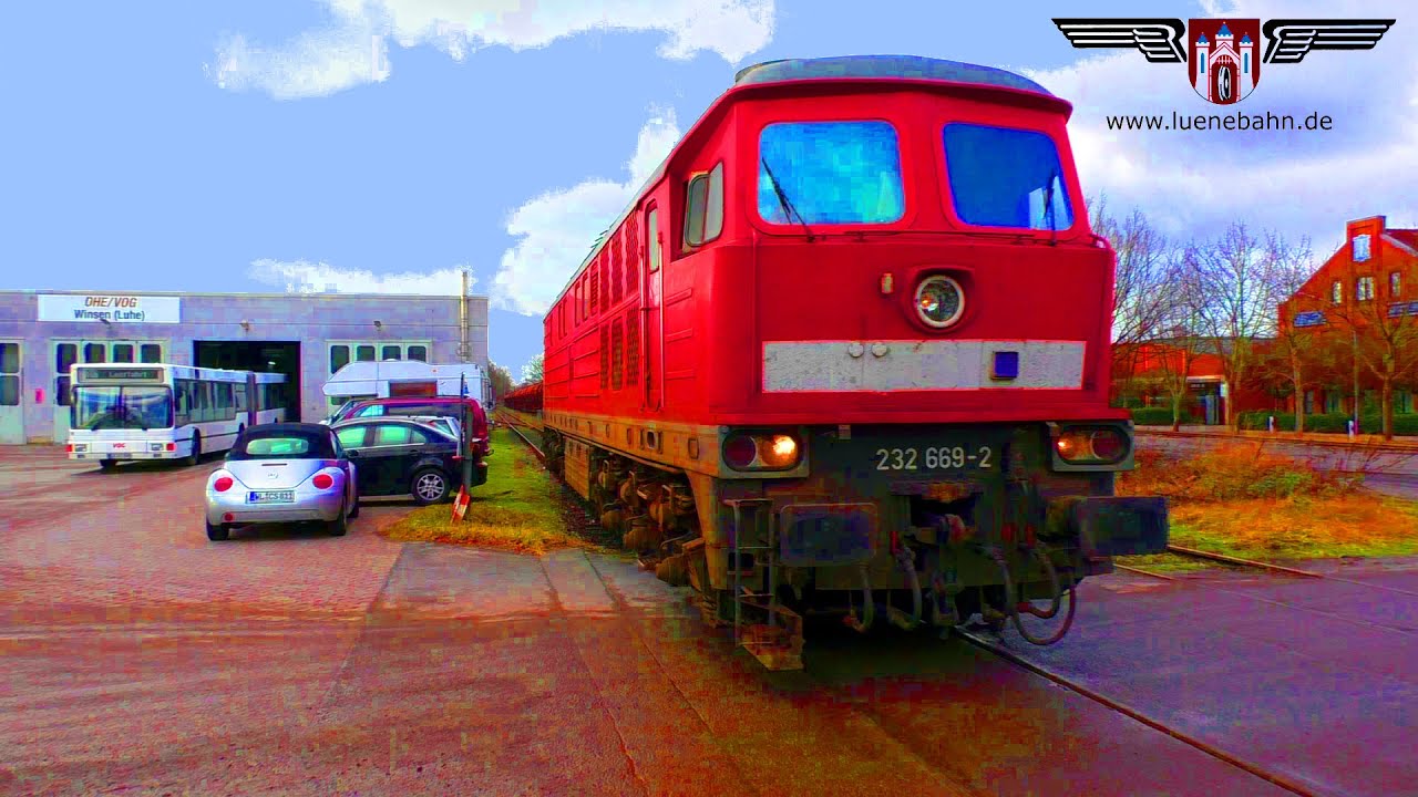 DB-Ludmilla auf der OHE zwischen Winsen und Bispingen. Kleinbahn pur.