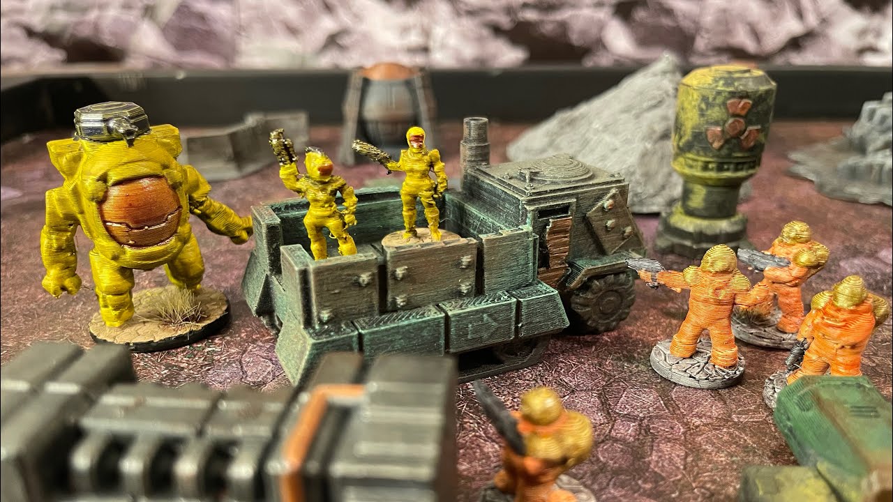 Onepagerules Firefight 15mm - Strike Force (DAO против Rebels) S1E1