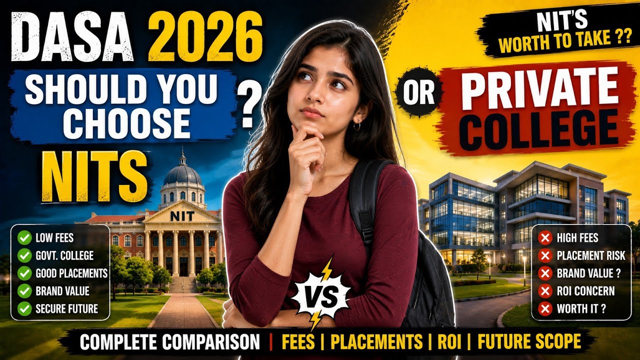 DASA 2026: Should You Choose NITs or Private Colleges? Full Comparison