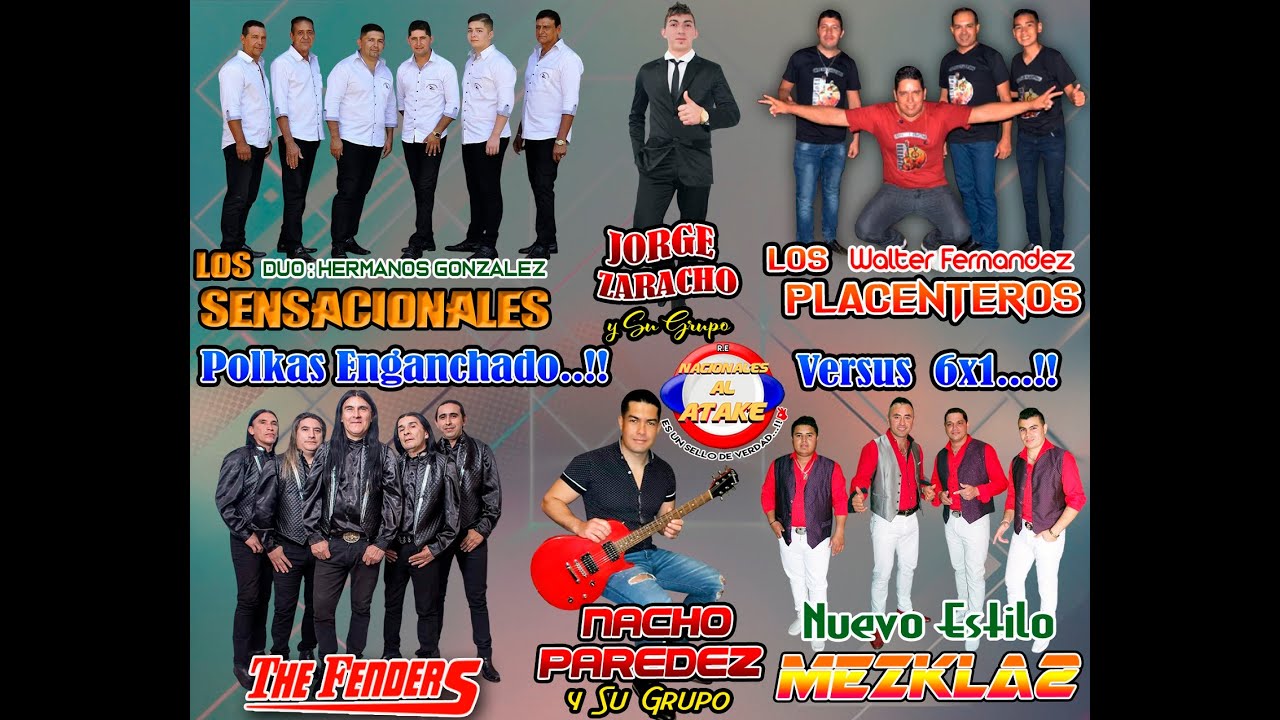 ENGANCHADO POLKA PARAGUAYA - VERSUS 6X1 , POLKA EN ELECTRONICA , NACIONALES AL ATAKE , LO NUEVO 2020